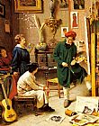 Studio Canvas Paintings - The Artist's Studio